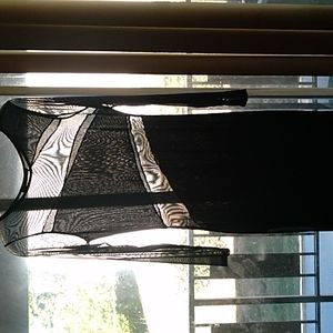 SYMPHONY Black shimmer dress.